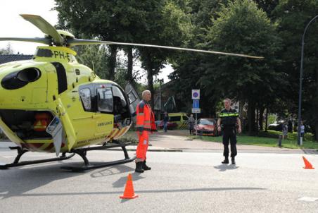 Hoogwerker ingezet om man uit Waalwijkse woning te halen