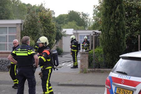 Meterkast in brand aan de Ds. Louwe Kooymanslaan Waalwijk