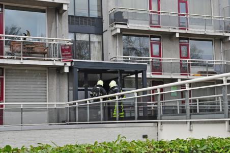 Vuilnisbak in brand in woning aan de Heulstraat Waalwijk