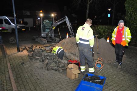 Flinke stroomstoring aan de Amstel in Waalwijk, bewoners zitten in de kou