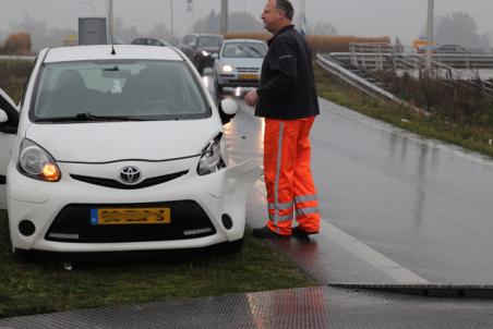 Aanrijding op de Midden-Brabantweg Waalwijk