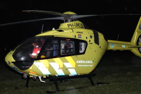 Traumahelikopter landt vanwege incident aan de Looierij Waalwijk