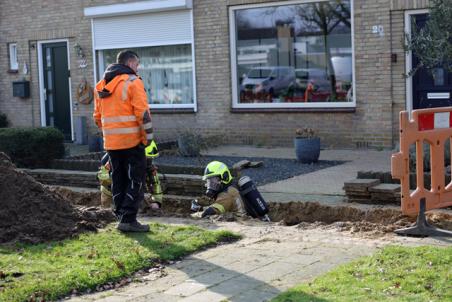 Brandweer voorkomt erger na gaslek in Wederikstraat Waalwijk