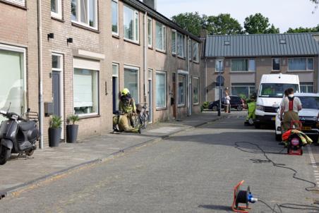 Gaslek aan Prof. Treubstraat zorgt voor inzet brandweer en Enexis