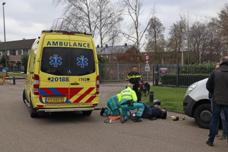 Man raakt gewond na val van scooter aan de Zanddonkweg Waalwijk