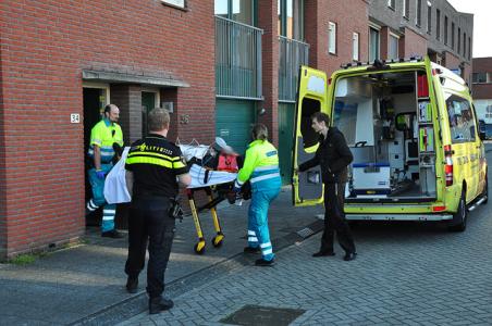 UPDATE: Inbreker slaat op de vlucht en raakt zwaargewond aan de Marijkestraat Waalwijk