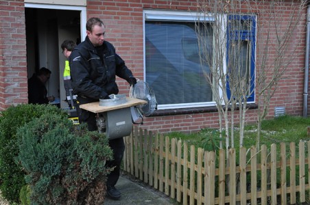 Hennepkwekerij geruimd in woning aan de Mede Waalwijk