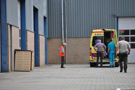 Man gewond na val van trap aan de Industrieweg Waalwijk