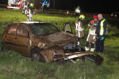 Automobilist raakt gewond op de A59 (Maasroute) Waalwijk