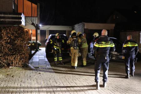 Brandweer rukt uit voor brandgerucht aan de Paulus Potterstraat Waalwijk