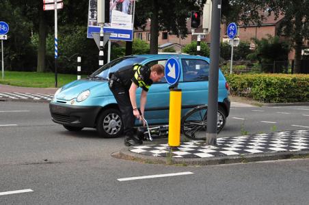 Fietser aangereden aan de Mozartlaan Waalwijk