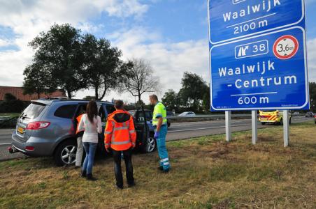 UPDATE: Verkeersruzie op A59 bij Waalwijk eindigt voor oudere man in ziekenhuis