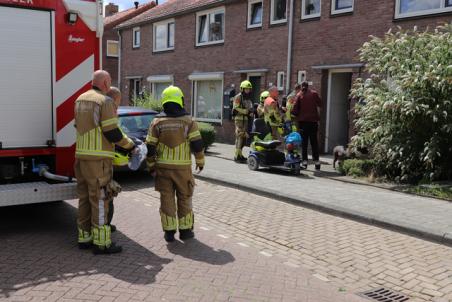 Brandweer rukt uit voor gaslucht aan de Mr. Luybenstraat Waalwijk