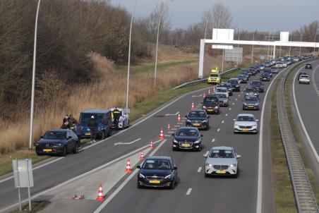 File door ongeval op de Midden-Brabantweg Waalwijk