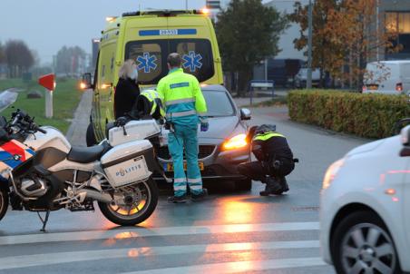 Aanrijding tussen fietser en auto aan de Keurweg/Spuiweg Waalwijk