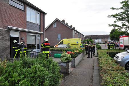 Man wordt onwel in woning aan de Aubertstraat Waalwijk