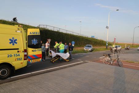 Fietsster aangereden door auto in Waalwijk