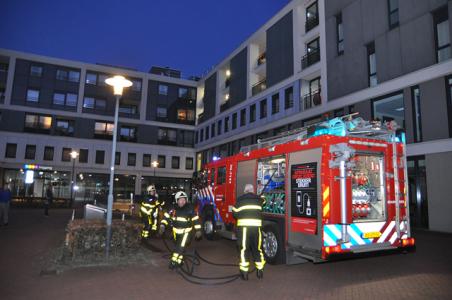 UPDATE: Brandweerman onwel bij brand in parkeerkelder in de Balade in Waalwijk