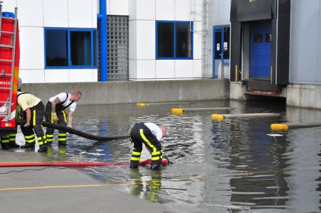 Noodweer zorgt voor overlast in Waalwijk