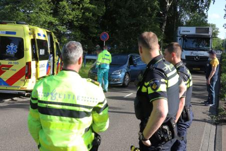 Aanrijding aan de Bachlaan Waalwijk