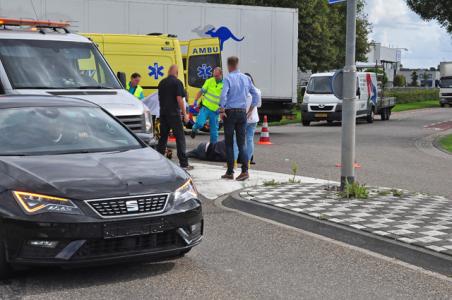 Fietser gewond na aanrijding in Waalwijk