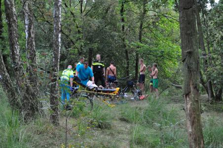 Jongen raakt gewond in de bossen van Het Lido in Waalwijk