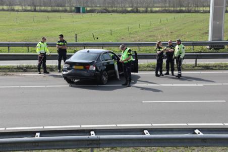 Ongeluk op Midden Brabantweg bij Waalwijk