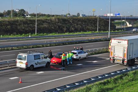 Gewonde bij ongeval op A59 bij Waalwijk