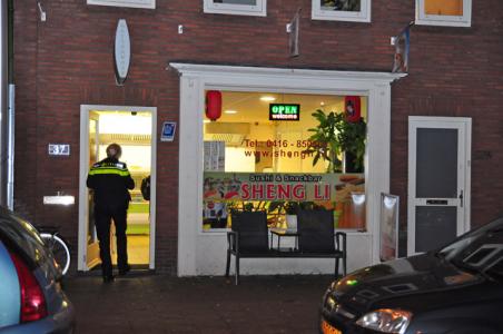 Echtpaar &#039;rende voor hun leven&#039; bij gewapende overval op sushibar Sheng Li in Waalwijk