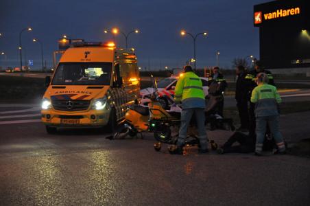 Man raakt gewond bij ongeval aan de Keurweg Waalwijk