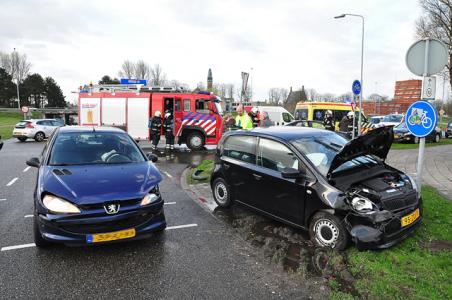 Aanrijding door rukwind aan de Kloosterheulweg Waalwijk