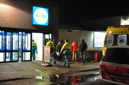 Incident bij Lidl supermarkt Waalwijk