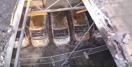 Video van uitgebrand bedrijf aan de Industrieweg Waalwijk