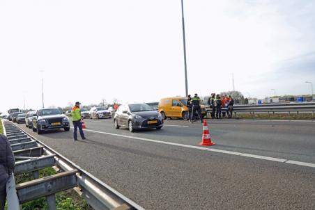 Weer een ongeval op de A59 (Maasroute) Waalwijk