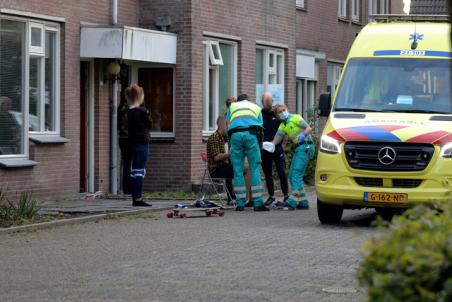 Jongen raakt gewond na val van skateboard aan de Looierij Waalwijk