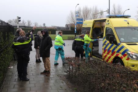 Aanrijding tussen fietser en auto aan de Wilhelminastraat Waalwijk