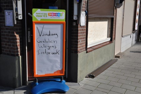 Weer ingebroken bij Primera aan de St. Antoniusstraat Waalwijk