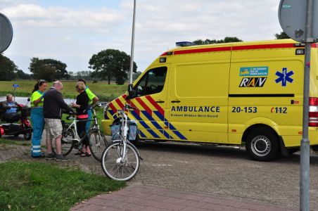 Man wordt onwel en valt van fiets aan de Drunenseweg Waalwijk