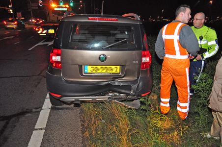 Aanrijding op de Midden-Brabantweg Waalwijk