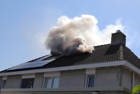 Flinke brand in woning aan de Jan van Goyenstraat Waalwijk