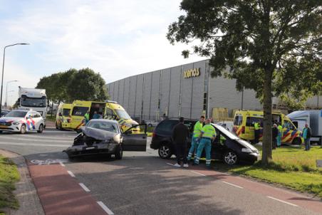 Vier gewonden bij ongeval op kruising aan de Kleiweg Waalwijk