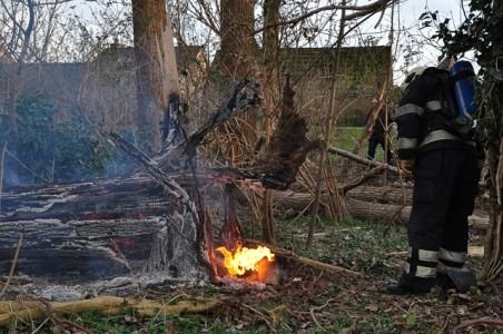 Buitenbrand aan de Winterdijk Waalwijk