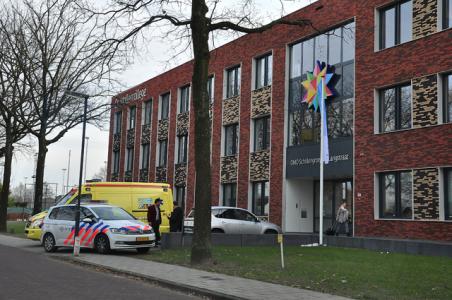 Vrouw valt van trap in school aan de Olympiaweg Waalwijk