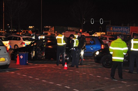 Grote alcoholcontrole aan de Prof. Van der Waalsweg Waalwijk