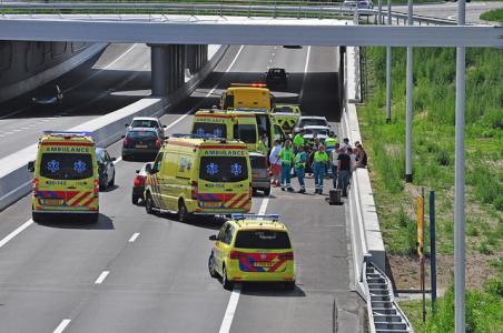 Kinderen gewond bij ongeval op de Midden-Brabantweg Waalwijk
