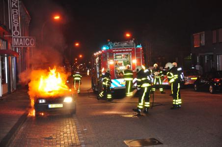 Mogelijk brandstichting aan de Grotestraat in Waalwijk