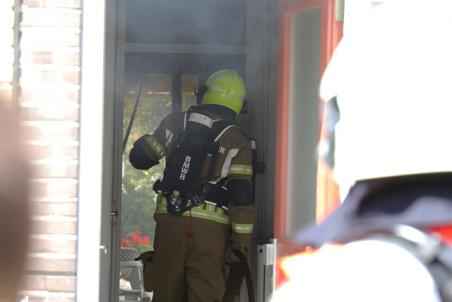 Keuken in brand aan de Talmastraat Waalwijk