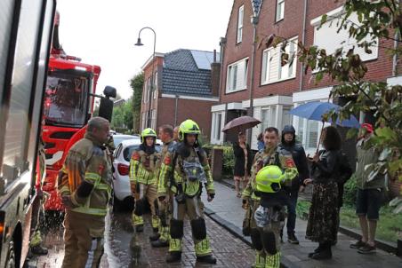 Elektrische apparaten kapot door blikseminslag in woningen aan de Antoniusstraat Waalwijk