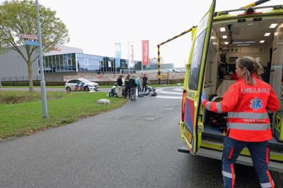 Scooterrijder lichtgewond bij aanrijding op kruising Havenweg in Waalwijk