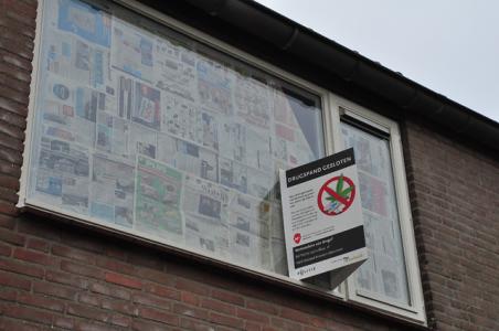 Drugswoning gesloten in Waalwijk